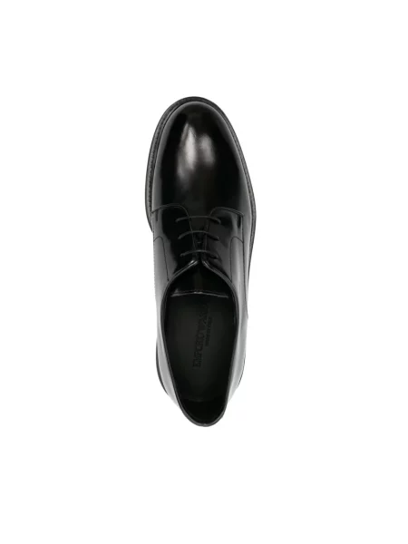 Półbuty Emporio Armani czarne