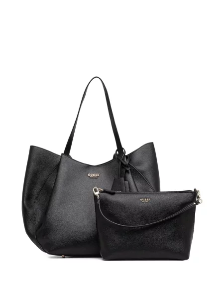 Шопинг чанта Guess черно