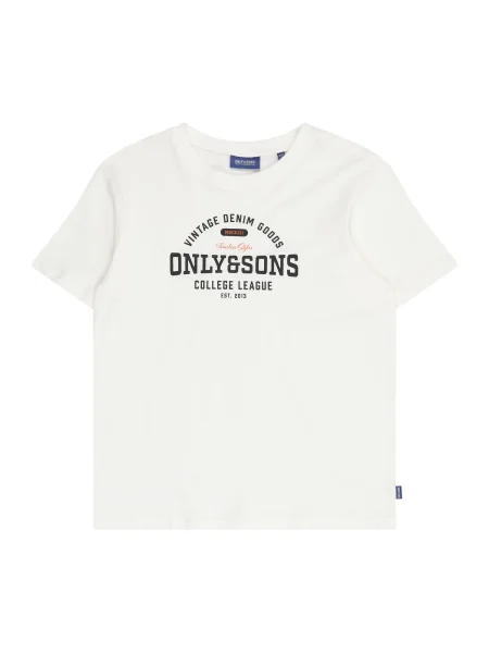 Only & Sons Junior Tricou OSJLENNY roșu / negru alb