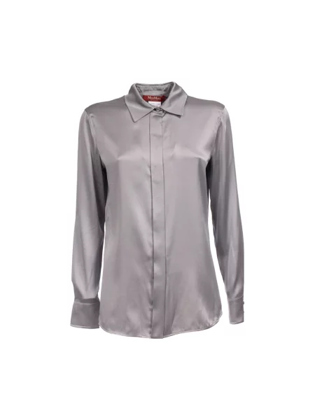 Koszula Max Mara Studio szara
