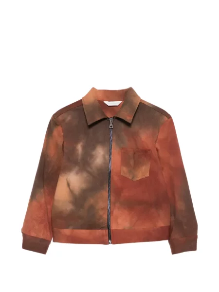 Kurtka dziecięca Palm Angels brązowa