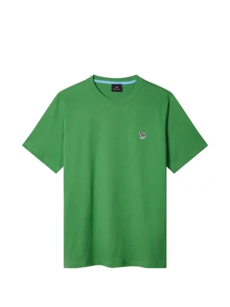 Tricou Ps Paul Smith cu model zebră verde
