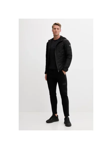 Emporio Armani kurtka puchowa przejściowa czarny