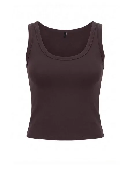 Trendyol Sport top ciocolatiu