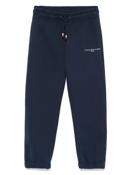 Spodnie dziecięce Tommy Hilfiger niebieskie