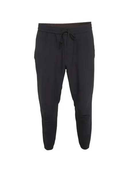 Pantaloni Boss alergare cu cordon albastru