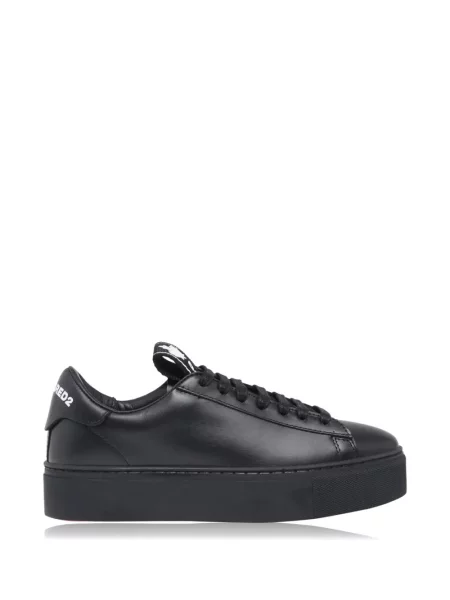 Sneakerși Dsquared2 cu autograf negru