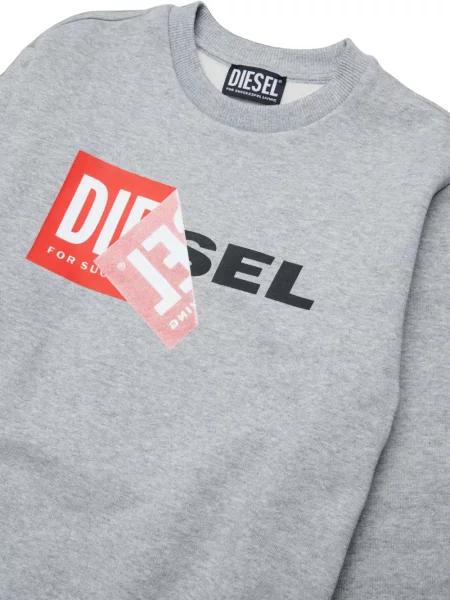Sweter dziecięcy Diesel szary