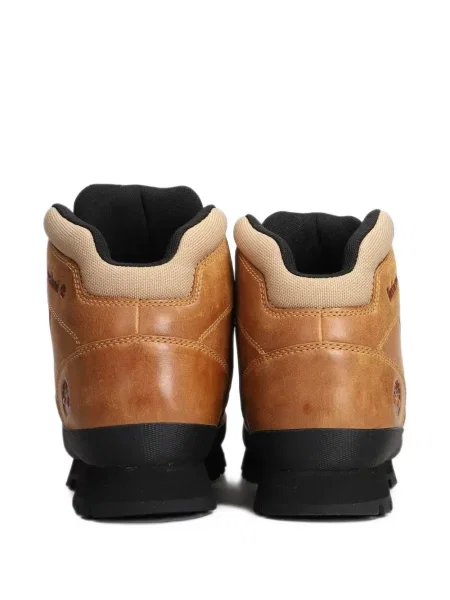 Botine Timberland cu șireturi din dantelă cu autograf maro