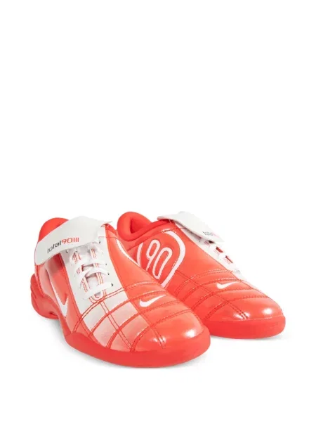Sneakerși Nike Vomero cu model leopard din piele de căprioară roșu
