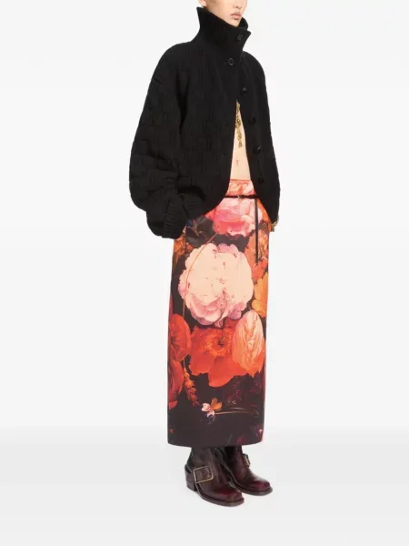 Lung fustă Dries Van Noten negru