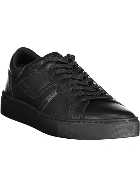 BOSS ORANGE Sneakers Rhys_Tenn_pu negru