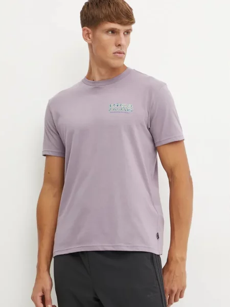 Тениска Billabong Lizard с принт розово