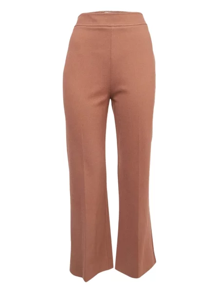Pantaloni Victoria Victoria Beckham maro