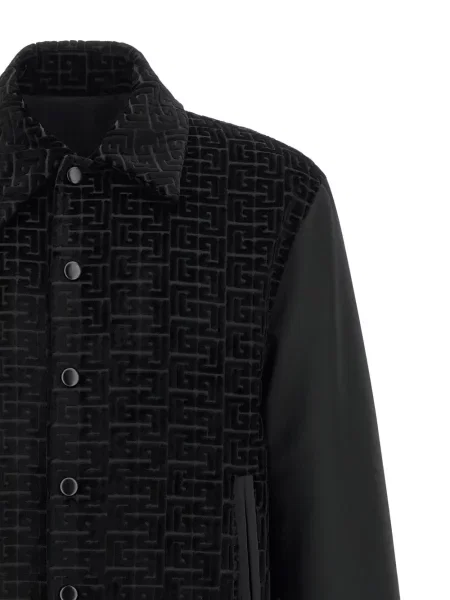Geacă bomber Balmain negru