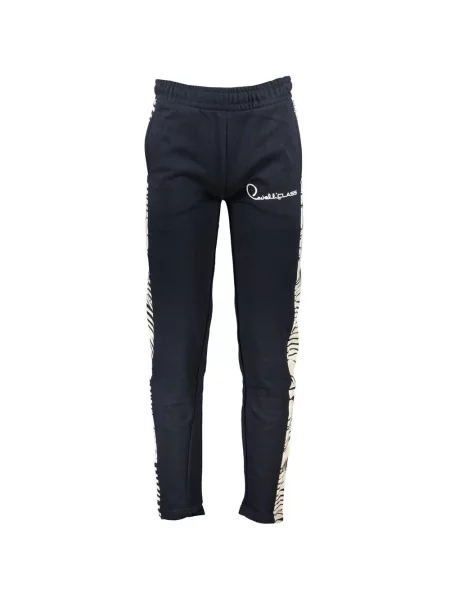 Spodnie Cavalli Class niebieskie