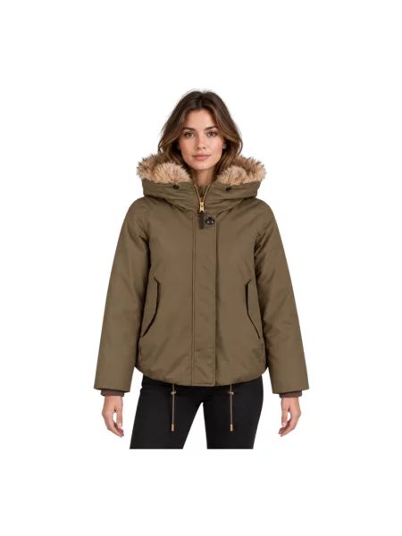 Parka Woolrich zielona
