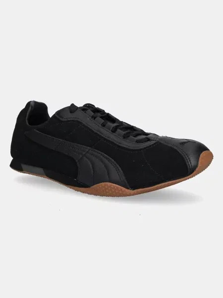 Sneakerși Puma din piele streetstyle negru