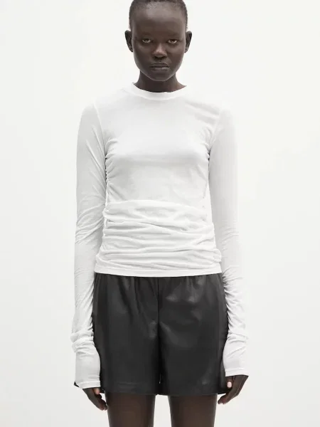 Tricou mânecă lungă Our Legacy alb