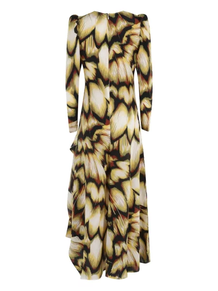 Rochie maxi La Doublej cu imagine cu imprimeu abstract de costum