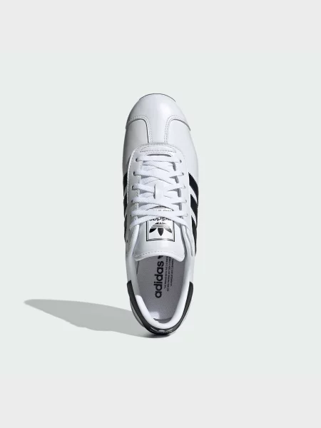 Кожаные кроссовки Adidas белые