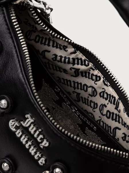 Кожаная сумка хобо Juicy Couture