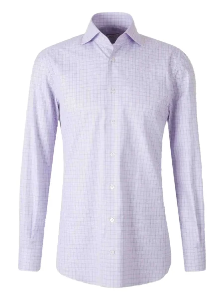 Cămașă Atelier Munro în carouri de costum violet