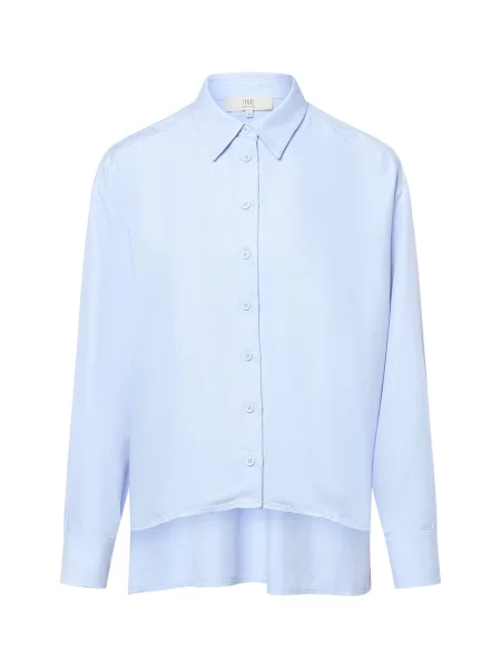 IPURI bluzka koszulowa Nora Kobiety jednolity 34 niebieski