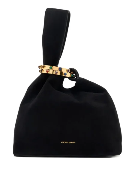 Geantă shopper Veronica Beard negru