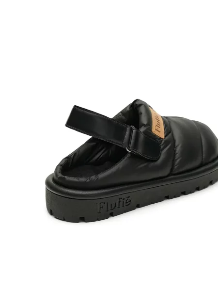 Pantofle Flufie Jet Black černá