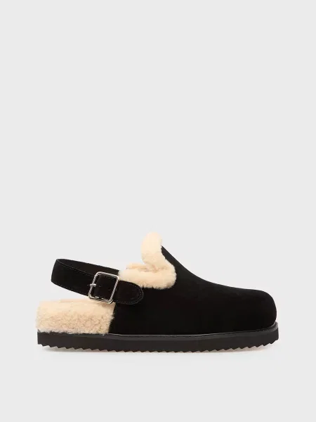 Кожаные сабо Prpy черные