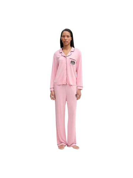 Piżama Juicy Couture różowa