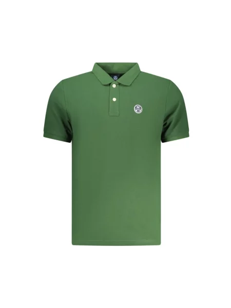 Polo North Sails z krótkim rękawem zielone