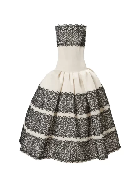 Rochie Carolina Herrera din dantelă fără bretele