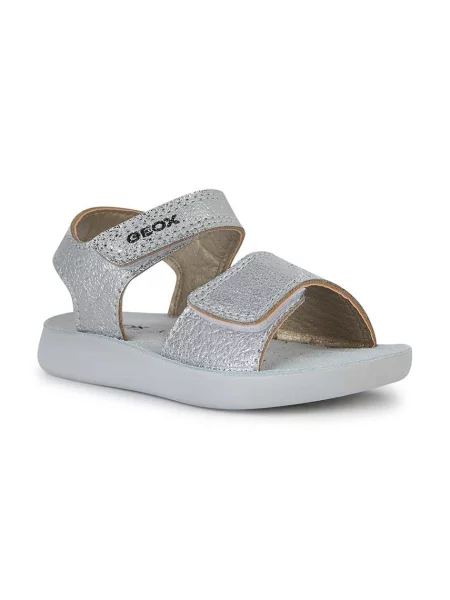 Sandali Geox B Sandal Lightfloppy Srebrna