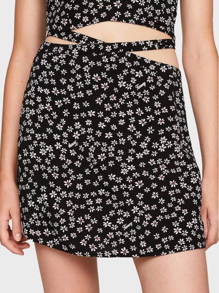 Джинсовая юбка Tommy Jeans черная