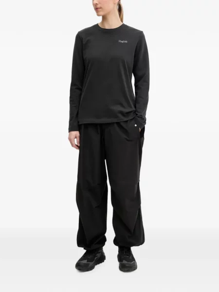 Lung tricou Haglöfs negru