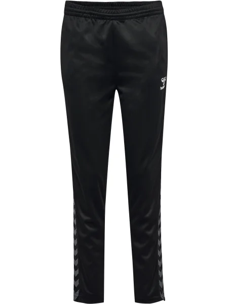 Hummel Pantaloni sport Authentic PL gri grafit / negru alb