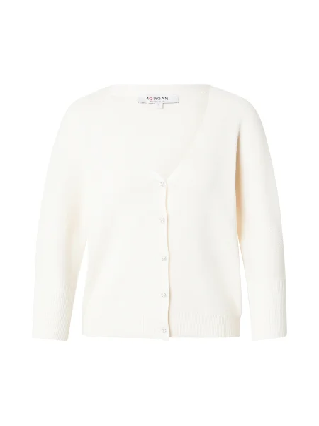 Morgan Geacă tricotată fildeş