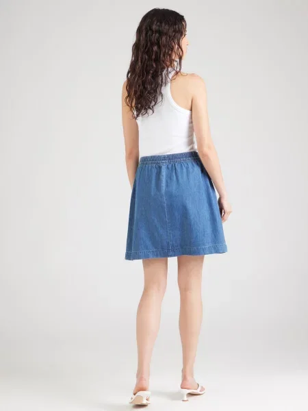 ONLY Sukňa ONLLOLA denim modrá