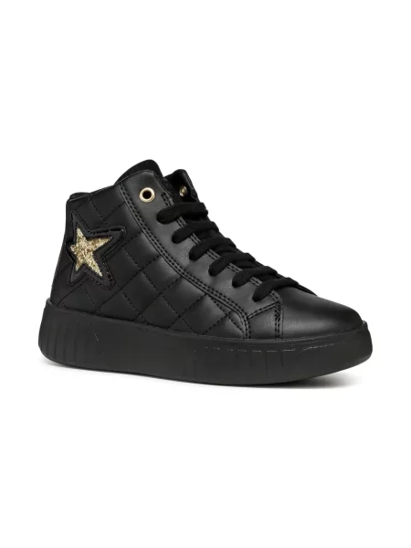Sneakersy dziecięce Geox czarne