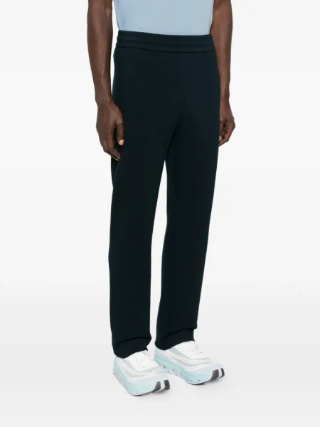 Pantaloni Moncler albastru