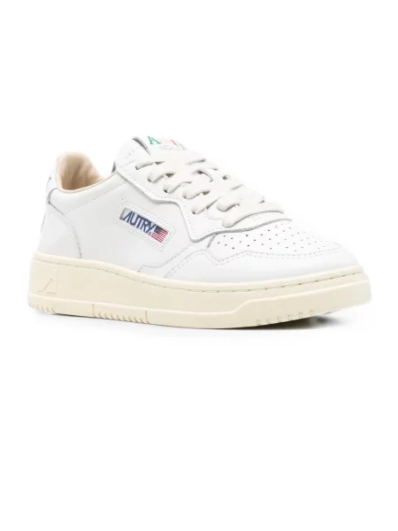 Sneakersy Autry skórzane białe