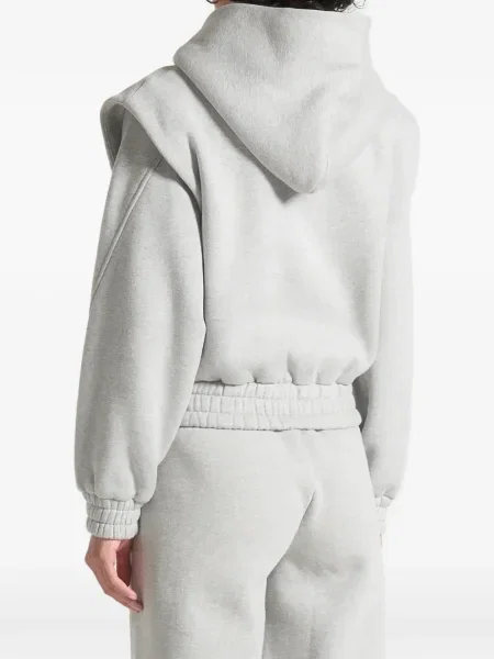 Суичър с качулка Manière De Voir сиво