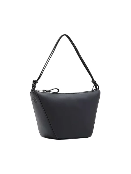 Mała mały torebka skórzana Loewe czarna