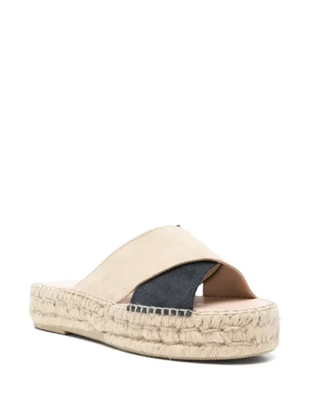 Espadrile Manebi din piele de căprioară