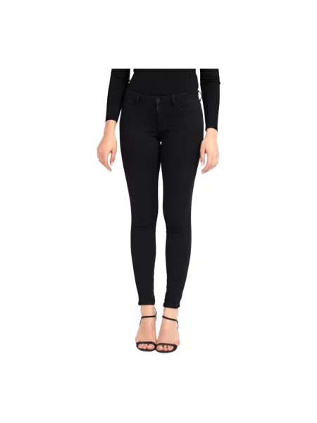 Skinny jeansy skinny Guess czarne