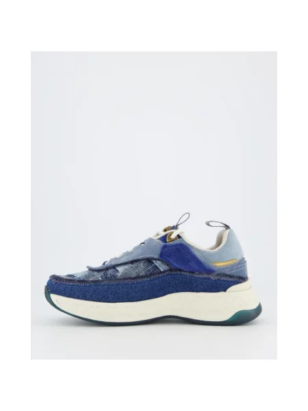 Sneakersy Kurt Geiger zamszowe niebieskie