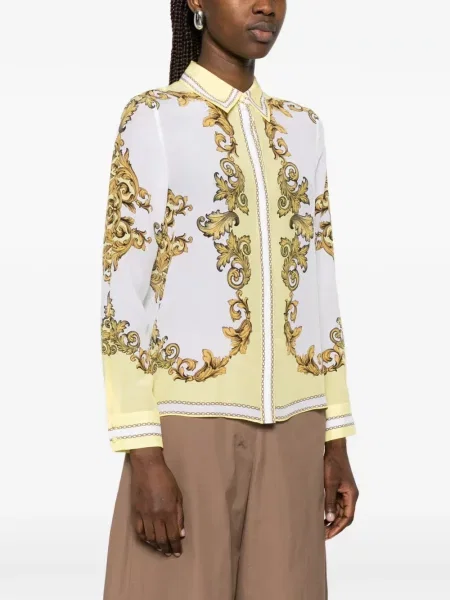 Cămașă Alice + Olivia cu imagine galben