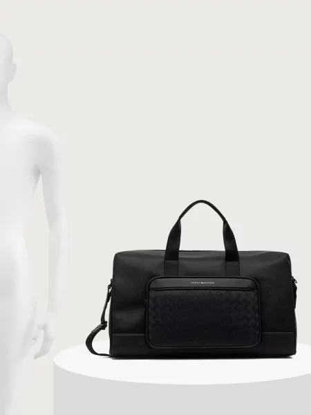Tommy Hilfiger чанта мъжка от имитация на кожа черно